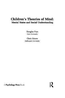 Children's Theories of Mind