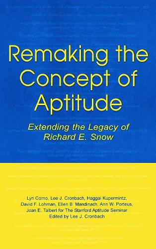 Remaking the Concept of Aptitude