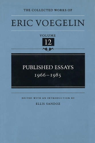 Published Essays, 1966-1985 (CW12)