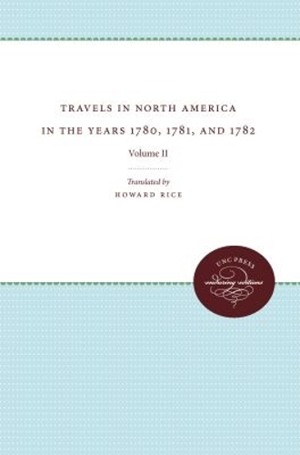 Travels in North America in the Years 1780, 1781, and 1782
