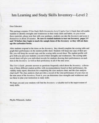 Inventory: Level 2