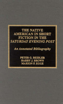 The Native American in Short Fiction in the Saturday Evening Post