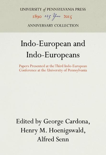 Indo-European and Indo-Europeans