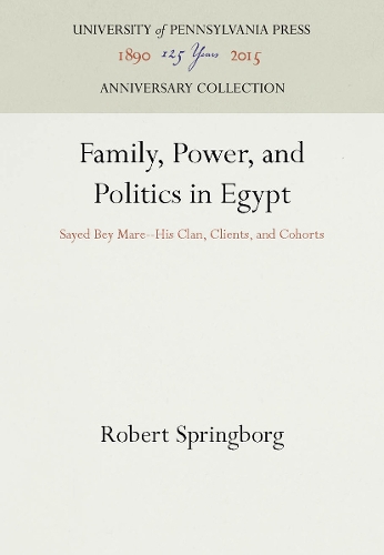 Family, Power, and Politics in Egypt