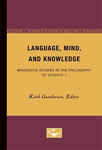 Language, Mind, and Knowledge