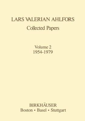 Collected Papers Vol 2: 1954-1979