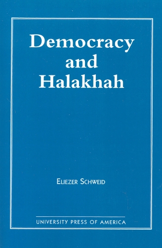 Democracy and the Halakhah