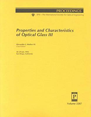 Properties & Characteristics of Optical Glass Ii