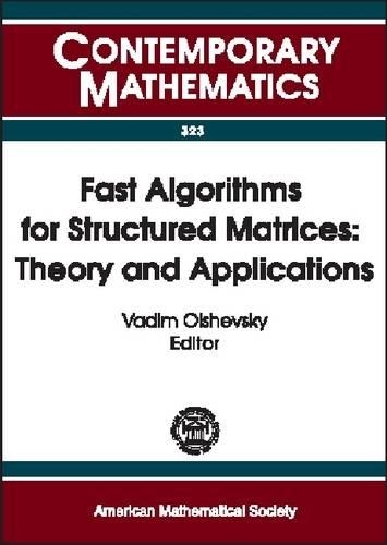 Fast Algorithms for Structured Matrices