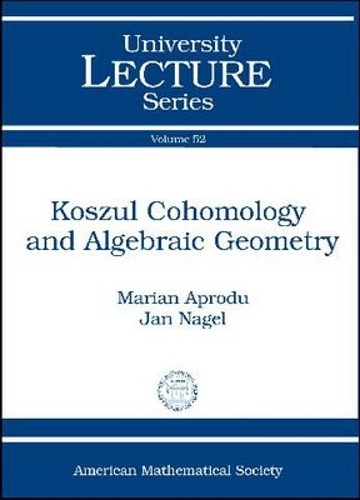 Koszul Cohomology and Algebraic Geometry