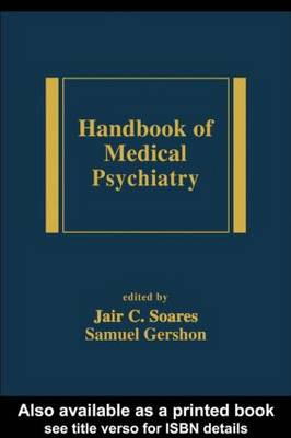 Handbook of Medical Psychiatry