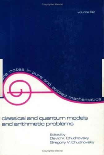 Classical and Quantum Models and Arithmetic Problems