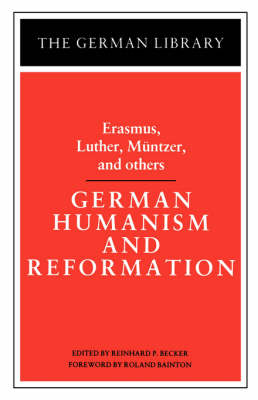 German Humanism and Reformation