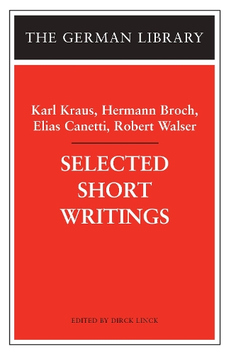 Selected Short Writings