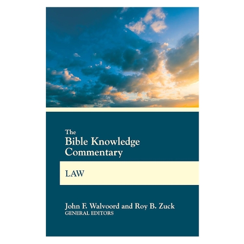 Bible Knowledge Commentary Law