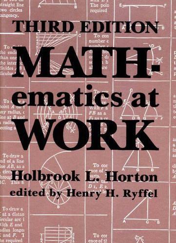 Mathematics at Work
