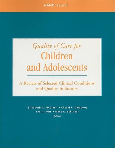 Quality of Care for Children and Adolescents