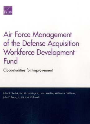 Air Force Management of the Defense Acquisition Workforce Development Fund