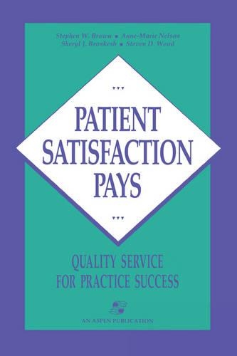 Patient Satisfaction Pays