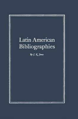 A Bibliography of Latin American Bibliographies