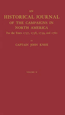 The Journal of Captain John Knox