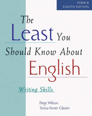 Least Shld Know Engl Form B 8e