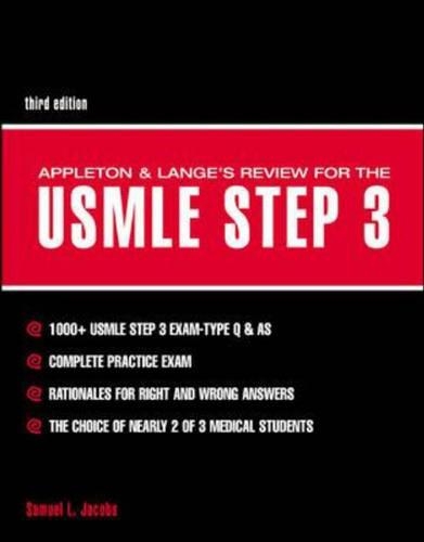 Appleton & Lange's Review for the USMLE Step 3