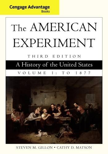 Cengage Advantage Books: The American Experiment