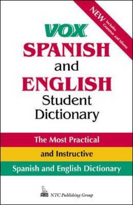 Spanish and English Student Dictionary