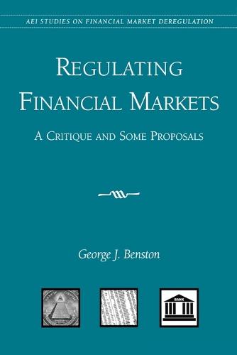Regulating Financial Markets