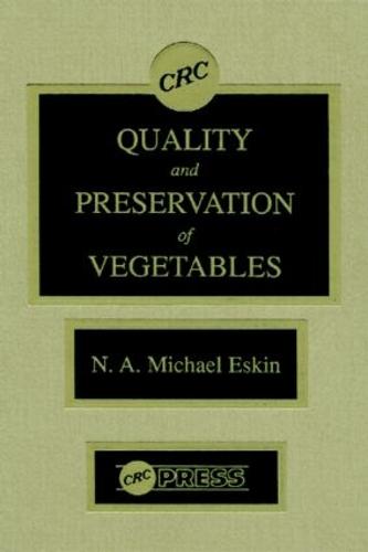 Quality and Preservation of Vegetables