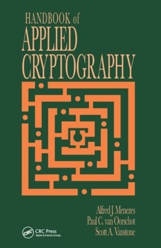 Handbook of Applied Cryptography