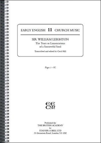Early English Church Music