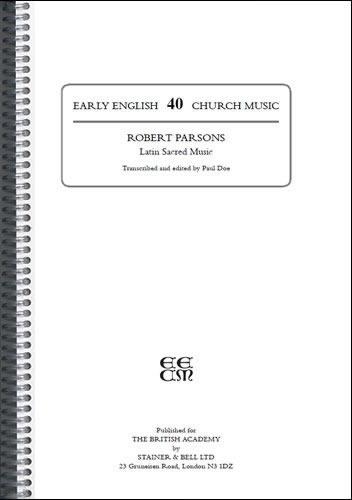 Early English Church Music