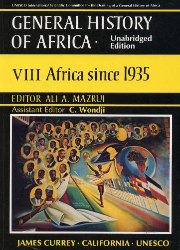 General History of Africa volume 8 [pbk unabridged]