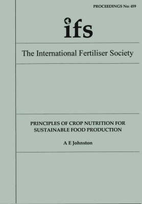 Principles of Crop Nutrition for Sustainable Food Production