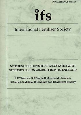 Nitrous Oxide Emissions Associated with Nitrogen Use on Arable Crops in England