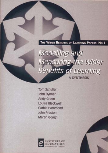 Modelling and Measuring the Wider Benefits of Learning