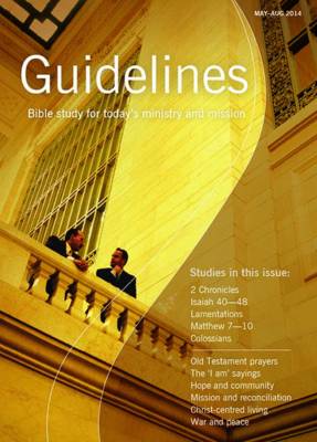 Guidelines May - August 2014
