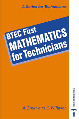 BTEC First - Mathematics for Technicians