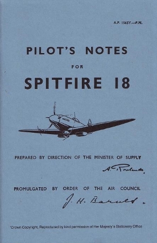 Spitfire 18 Pilot's Notes