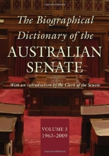 The  Biographical Dictionary of the Australian Senate