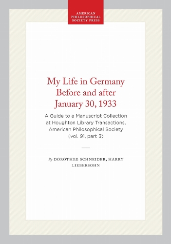 My Life in Germany Before and After January 30, 1933