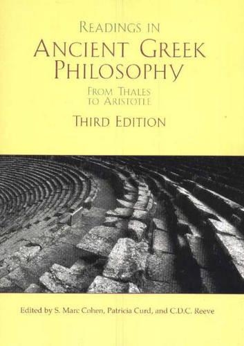 Readings in Ancient Greek Philosophy