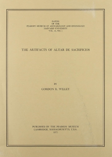 The Artifacts of Altar de Sacrificios