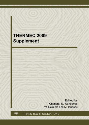 THERMEC 2009 Supplement