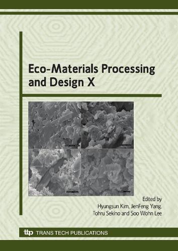 Eco-Materials Processing and Design X