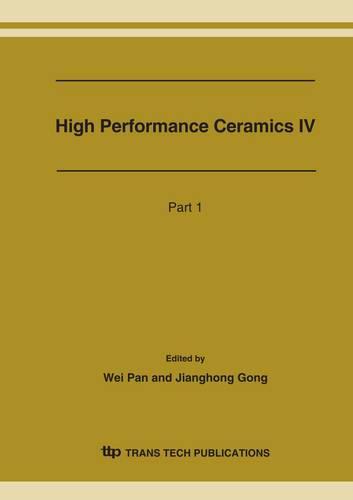 High-Performance Ceramics IV