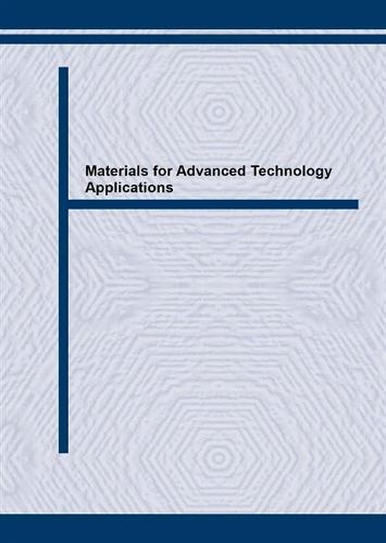 Materials for Advanced Technology Applications