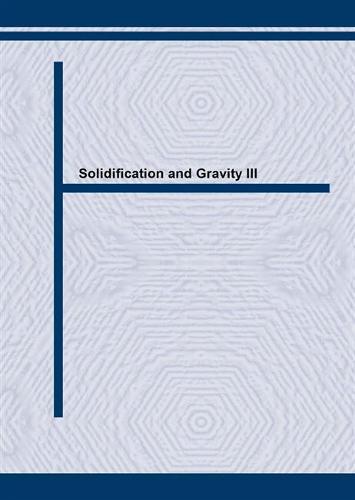 Solidification and Gravity III